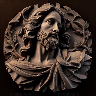 3D model st jesus (STL)